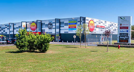 Les boutiques du parc commercial Les Bouchardes - Crêches sur Saône