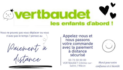 VERTBAUDET : PAIEMENT A DISTANCE 📞