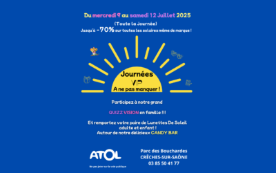 JOURNEES VIP ET QUIZZ VISION CHEZ ATOL