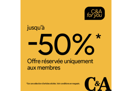 ✨ PROMOTIONS chez C&A