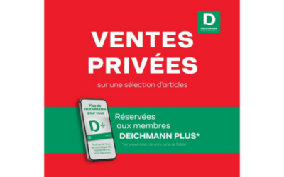 VENTES PRIVÉES DEICHMANN ✨